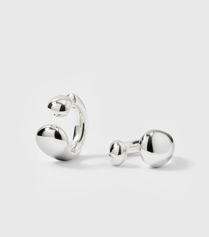 Örhängen Syster P Bolded Drops Silver