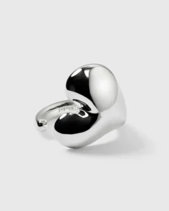 Ringar Syster P Bolded Heart Ring Silver