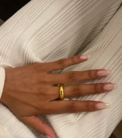 Ringar Syster P Bolded Ring Guld