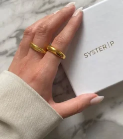 Ringar Syster P Bolded Ring Guld