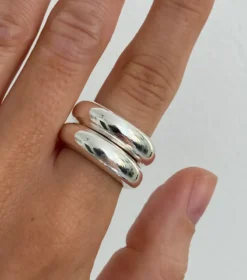 Ringar Syster P Bolded Ring Silver
