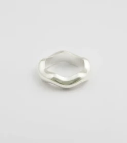 Ringar Syster P Bolded Wavy Ring Silver