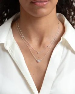 Halsband Syster P Celestia Silver