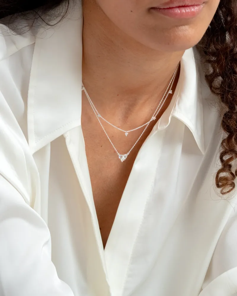 Halsband Syster P Celestia Silver