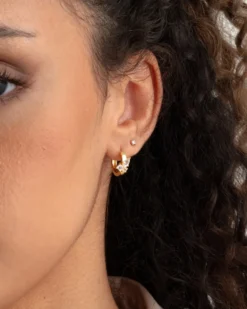 Örhängen Syster P Celestia Mini Studs Guld