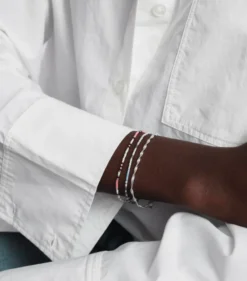 Armband Syster P Code Silver I LOVE YOU