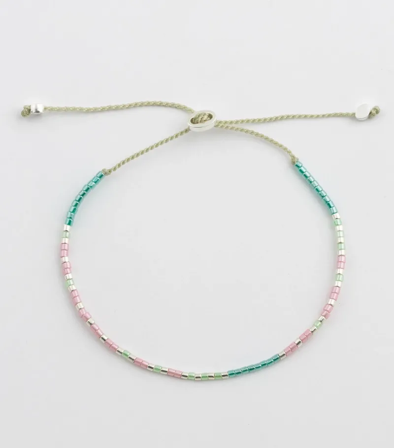 Armband Syster P Code Silver STAY STRONG