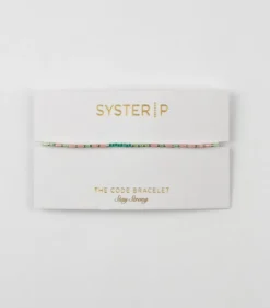 Armband Syster P Code Silver STAY STRONG