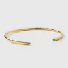 Armband Syster P Florentina Bangle Guld Green Jade