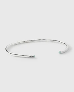 Armband Syster P Florentina Bangle Silver Aquamarine