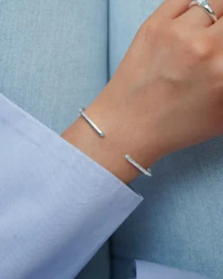 Armband Syster P Florentina Bangle Silver Aquamarine