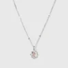Halsband Syster P Florentina Silver Rosenkvarts