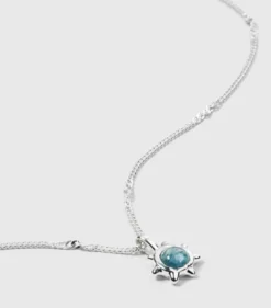 Halsband Syster P Florentina Silver Aquamarine