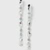 Örhängen Syster P Florentina Long Silver Aquamarine
