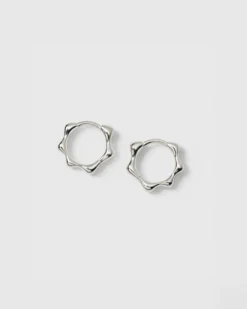 Örhängen Syster P Florentina Small Hoops Silver