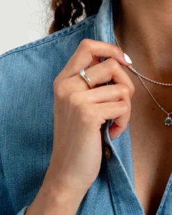 Ringar Syster P Floretina Ring Silver