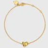 Armband Syster P Friends Heart Guld