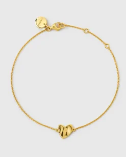 Armband Syster P Friends Heart Guld
