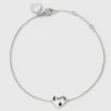 Armband Syster P Friends Heart Silver