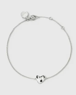 Armband Syster P Friends Heart Silver