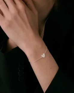 Armband Syster P Friends Heart Silver