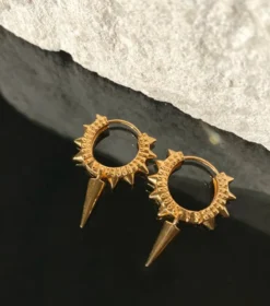Örhängen Syster P Harvey Heavy Spike Guld
