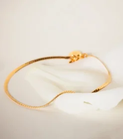 Armband Syster P Herringbone Guld