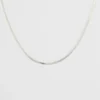 Halsband Syster P Herringbone Silver