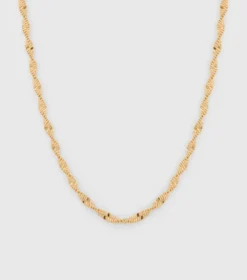 Halsband Syster P Herringbone Twisted Guld