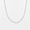 Halsband Syster P Herringbone Twisted Silver