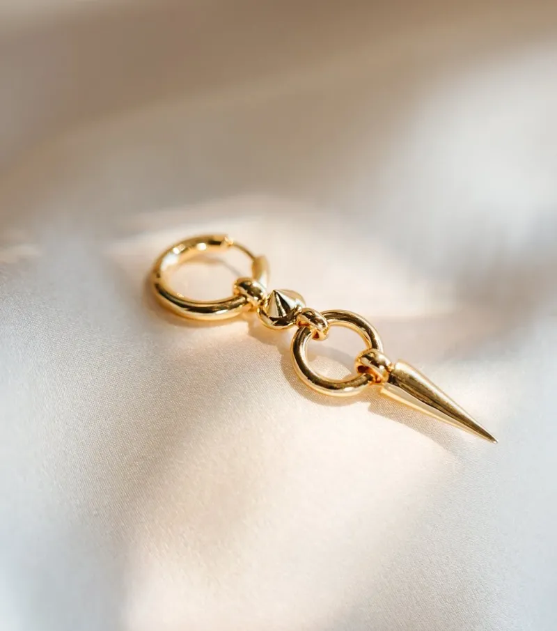 Örhängen Syster P Juno Long Single Örhänge Guld