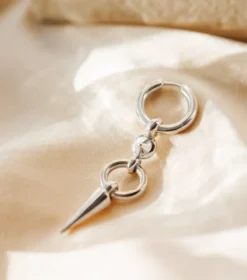 Örhängen Syster P Juno Long Single Örhänge Silver