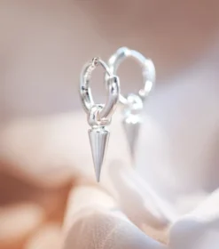 Örhängen Syster P Juno Single Hoop Örhänge Silver