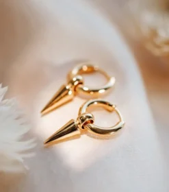 Örhängen Syster P Juno Single Hoop Örhänge Guld