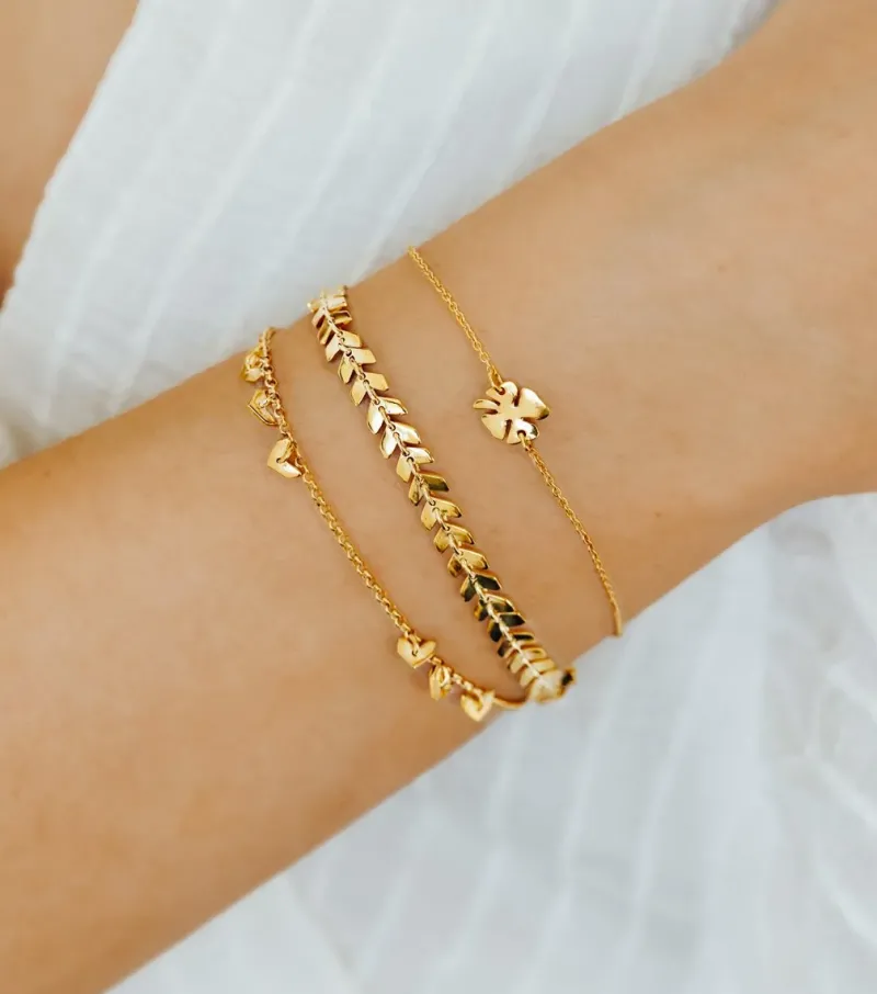 Armband Syster P Layers Bianca Guld