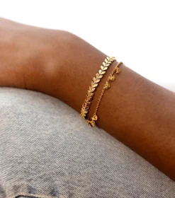 Armband Syster P Layers Olivia Guld
