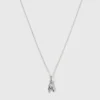 Halsband Syster P Melinda Double Petal Silver
