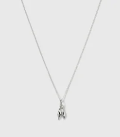 Halsband Syster P Melinda Double Petal Silver