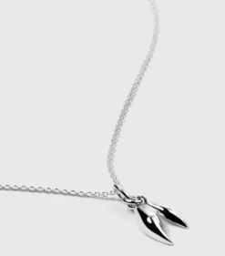 Halsband Syster P Melinda Double Petal Silver