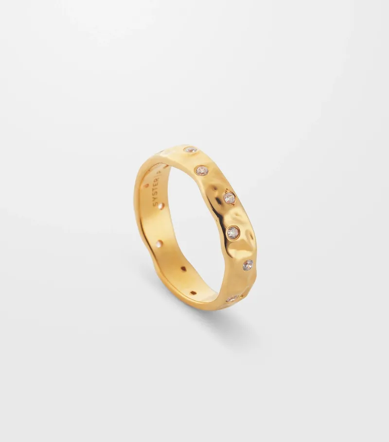 Ringar Syster P Melting Narrow Guld