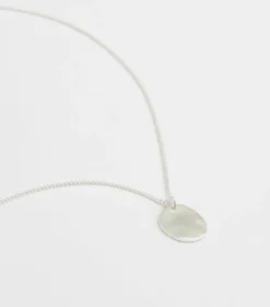 Halsband Syster P Minimalistica Hamrad Silver