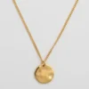 Halsband Syster P Minimalistica Hamrad Guld