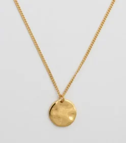 Halsband Syster P Minimalistica Hamrad Guld