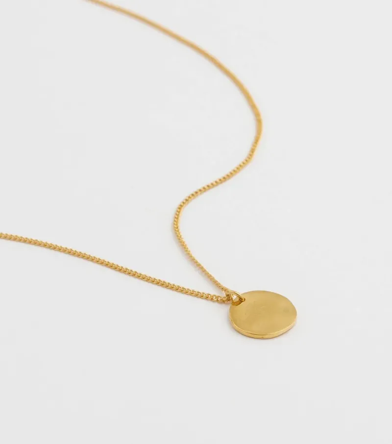 Halsband Syster P Minimalistica Hamrad Guld