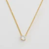 Halsband Syster P Minimalistica Solo Nova Guld