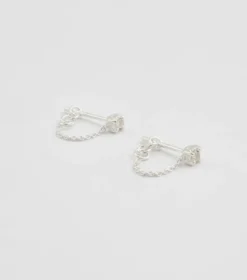 Örhängen Syster P Minimalistica Solo Nova Silver