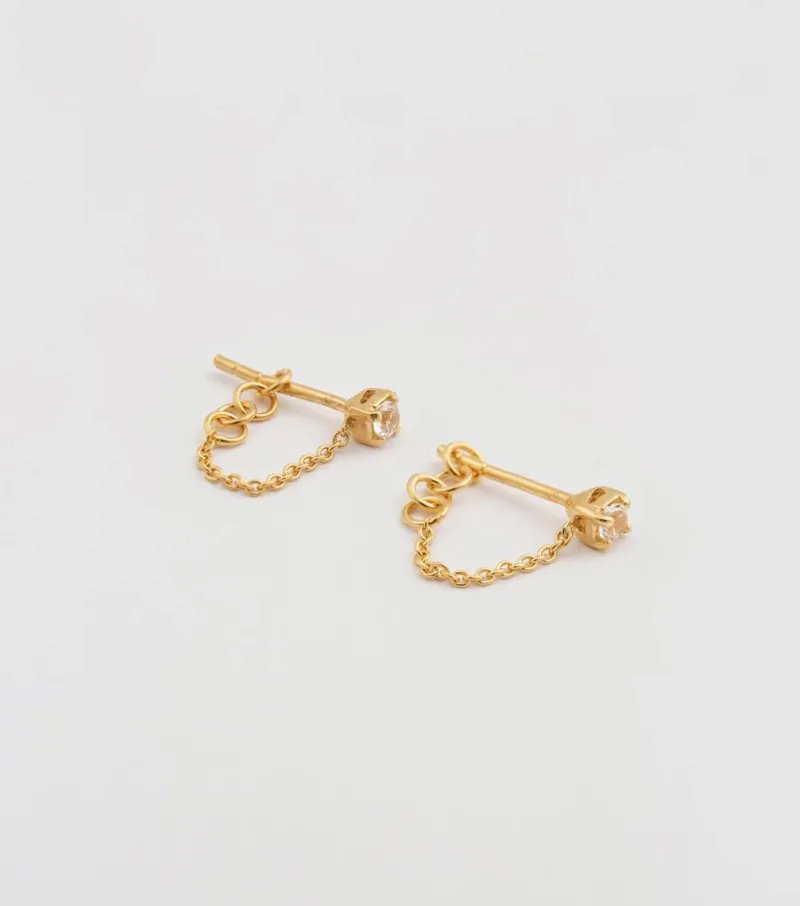 Örhängen Syster P Minimalistica Solo Nova Guld