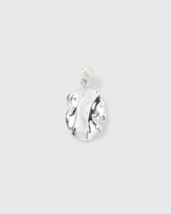 Örhängen Syster P Moulded Short Single Earring Silver