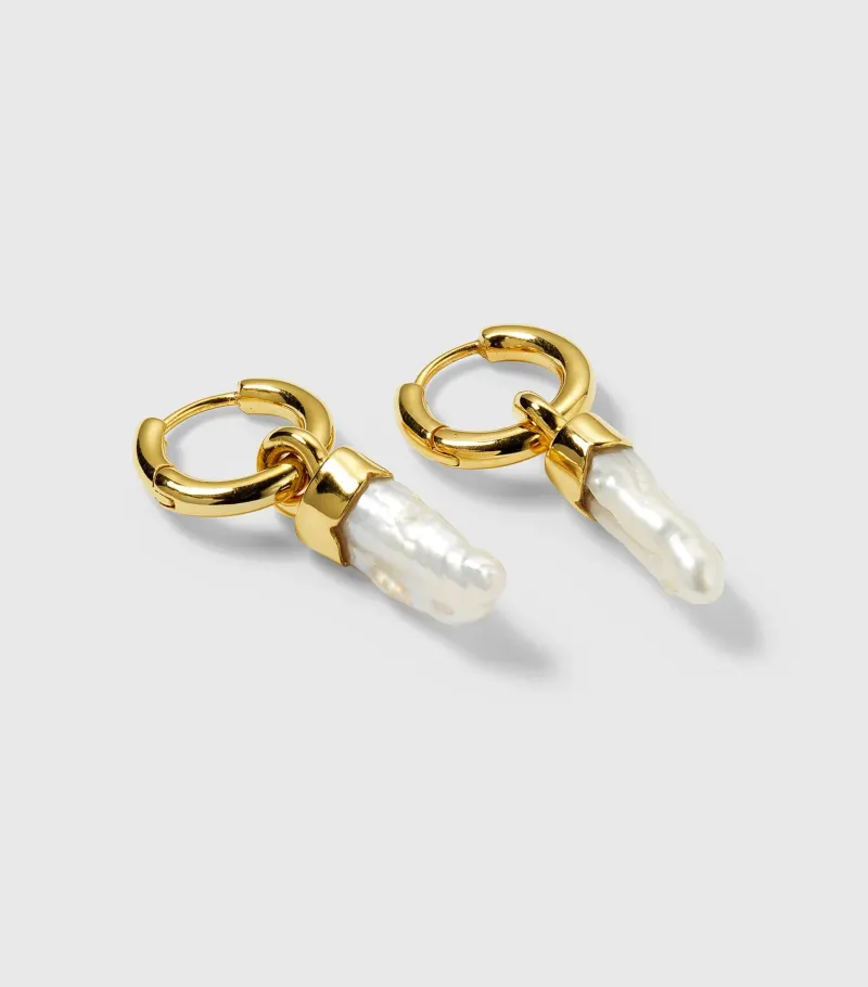 Örhängen Syster P Mrs H Pearl Guld (Mega kampanj)