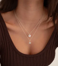 Halsband Syster P North Star Big Silver